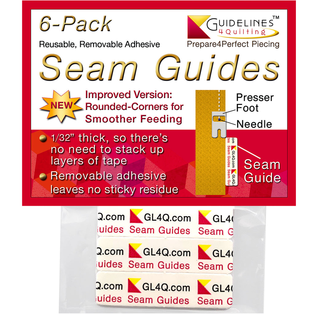 6-Pack Seam Guides by Guidelines4Quilting