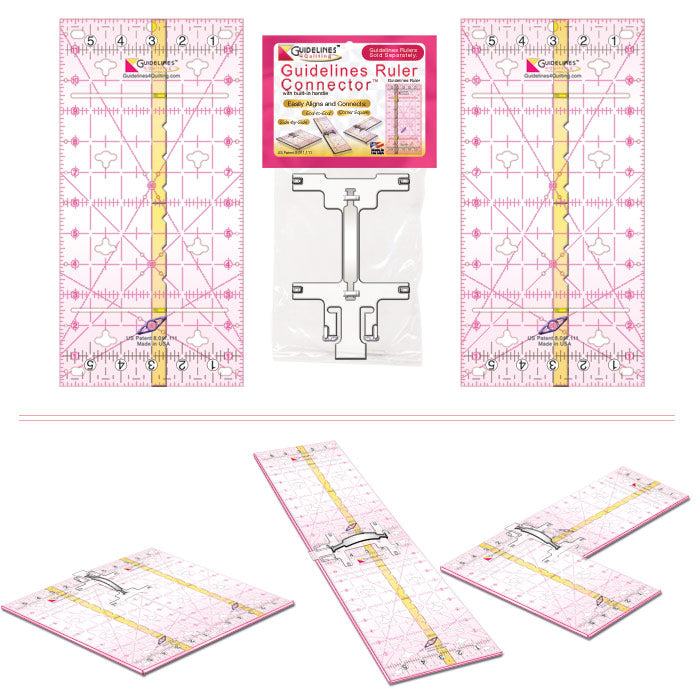 Quilt Ruler Connector by Guidelines4Quilting